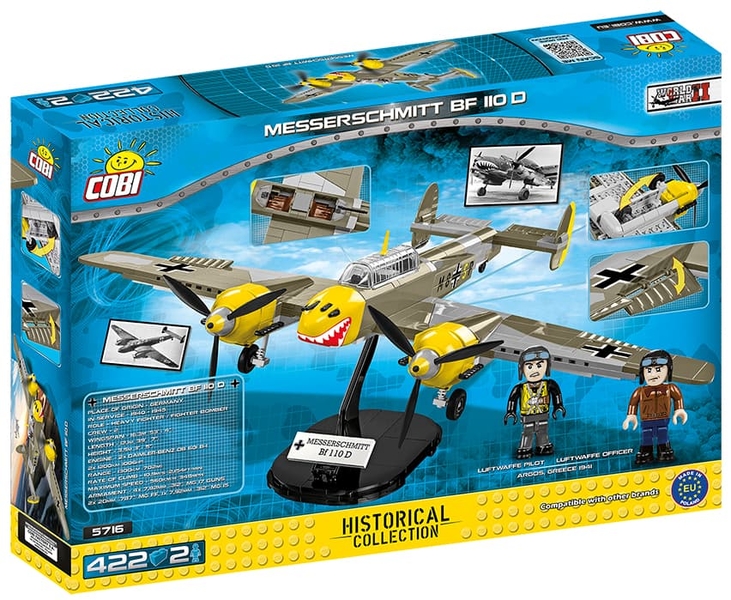 COBI 5716-Messerschmitt BF 100 D NUOVO & OVP 