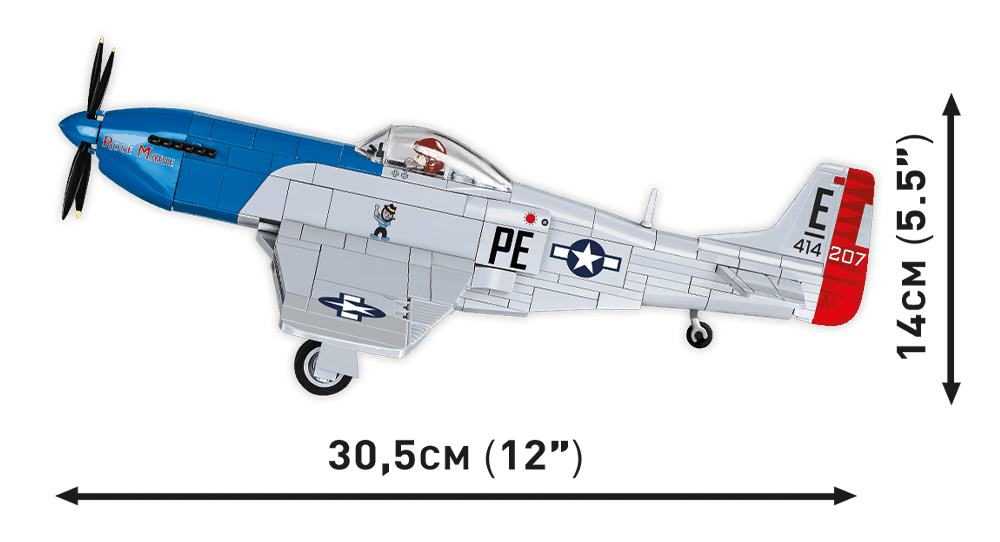 Stíhací letoun North American P-51D Mustang COBI 5719 - World War II