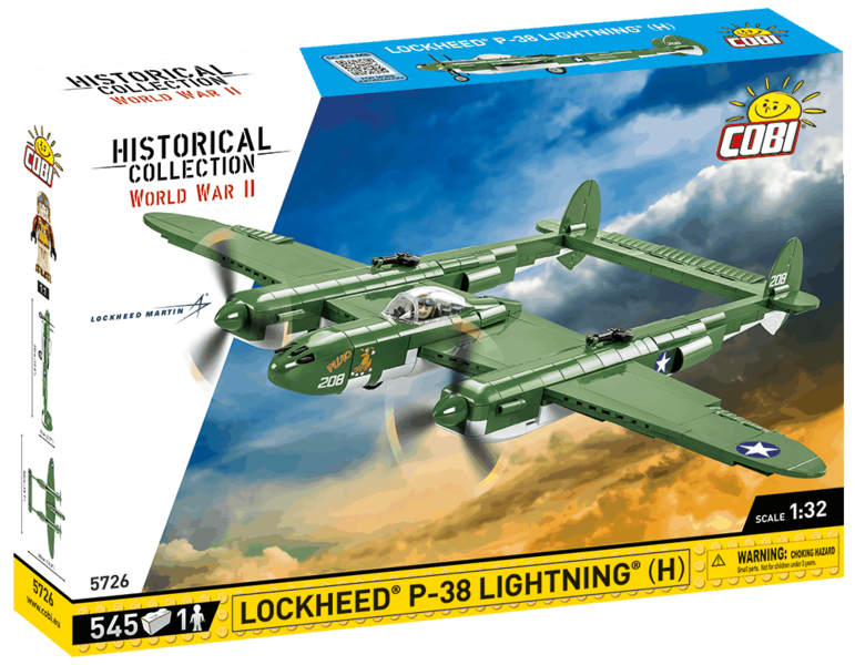 Americký stíhací-bombardovací letoun Lockheed P-38H Lightning COBI 572