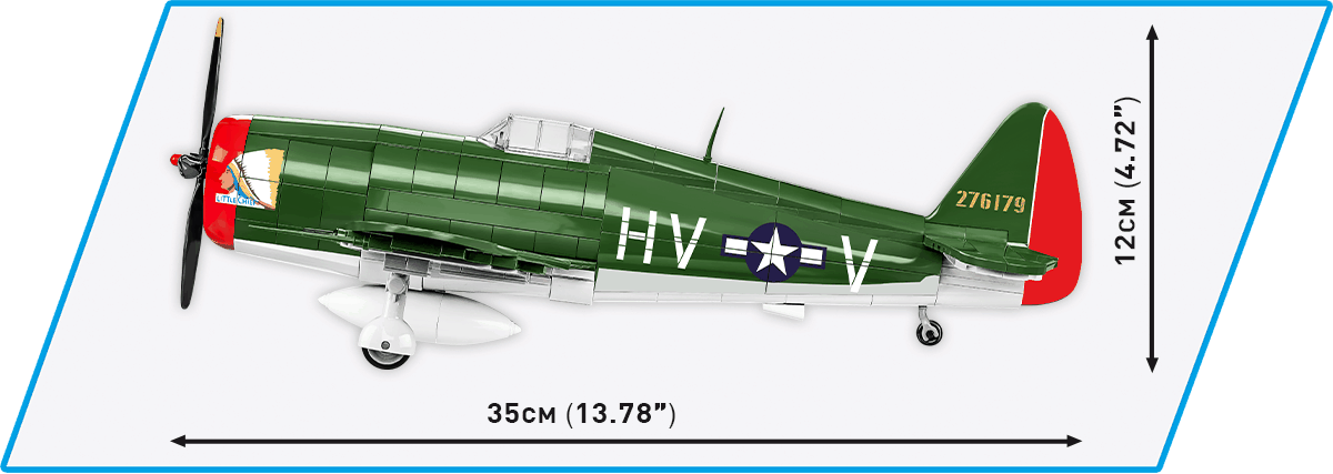 Americký stíhací letoun P-47 Thunderbolt COBI 5736 - Executive Edition WWII