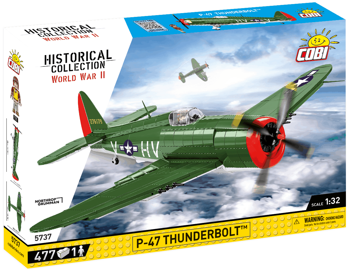 Americký stíhací letoun P-47 Thunderbolt COBI 5737 - World War II