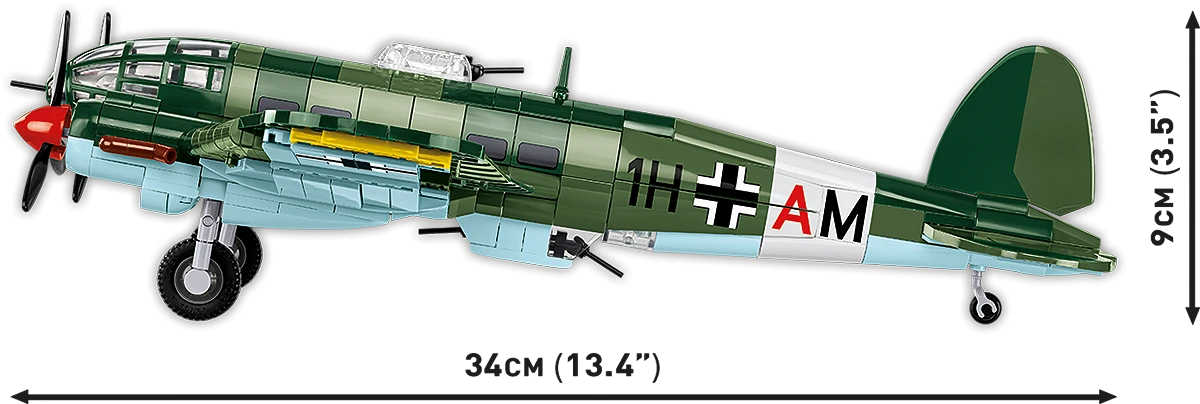 Německý střední bombardér HEINKEL HE 111 H-22 se střelou V1 COBI 5771 - Executive Edition WW II 1:48