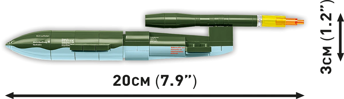 Německý střední bombardér HEINKEL HE 111 H-22 se střelou V1 COBI 5771 - Executive Edition WW II 1:48