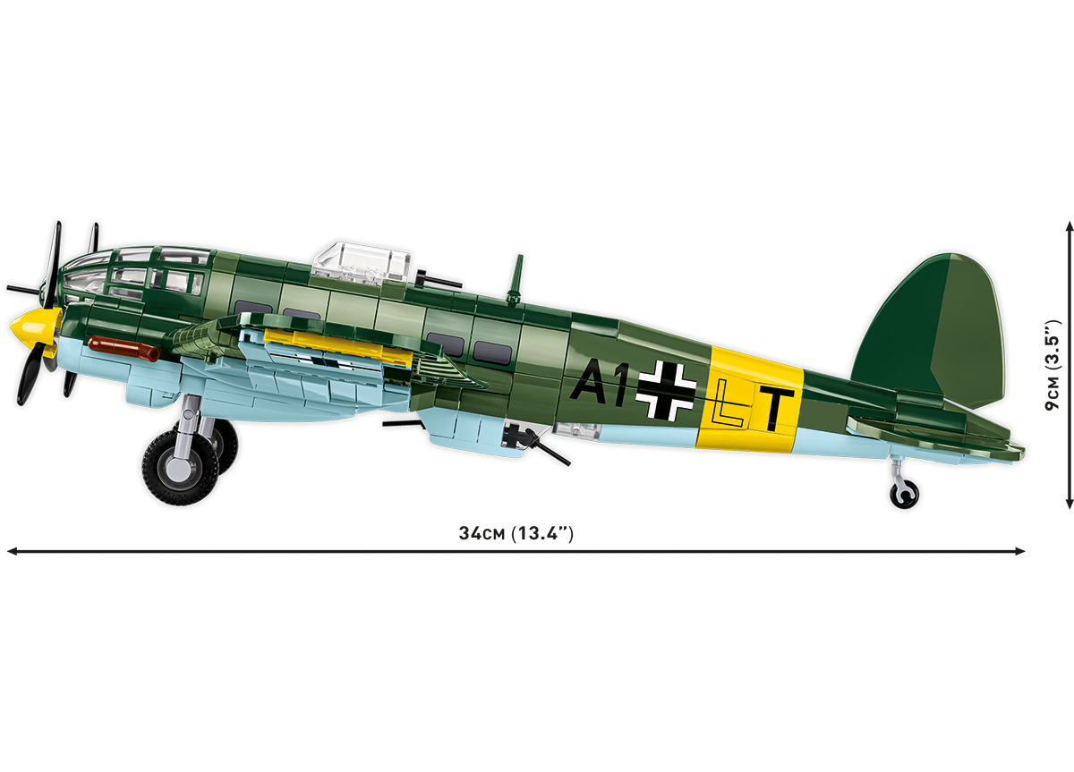 Německý střední bombardér HEINKEL HE 111 H-3 COBI 5772 - World War II 1:48