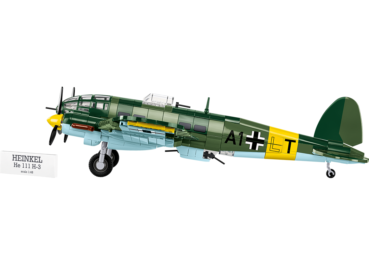 Německý střední bombardér HEINKEL HE 111 H-3 COBI 5772 - World War II 1:48