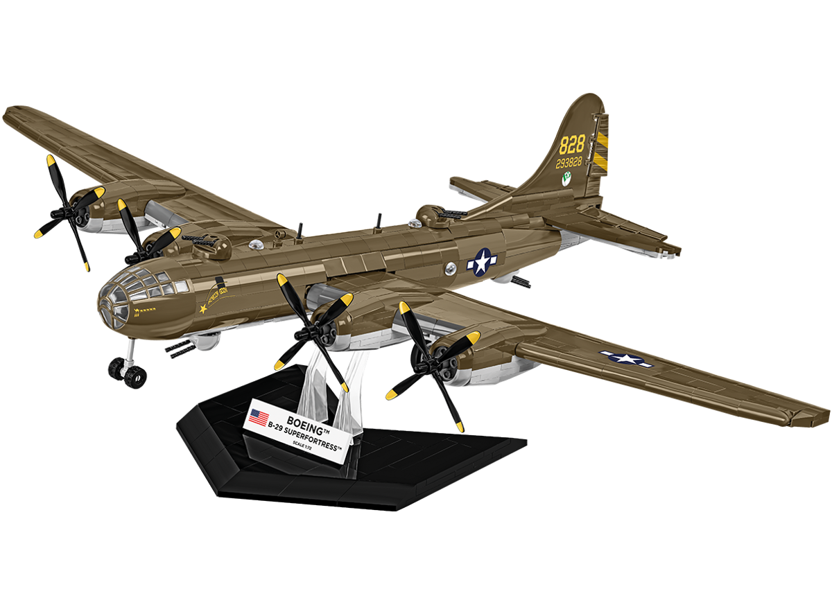 Americký těžký bombardovací letoun Boeing B-29 Superfortress COBI 5774 - World War II 1:72