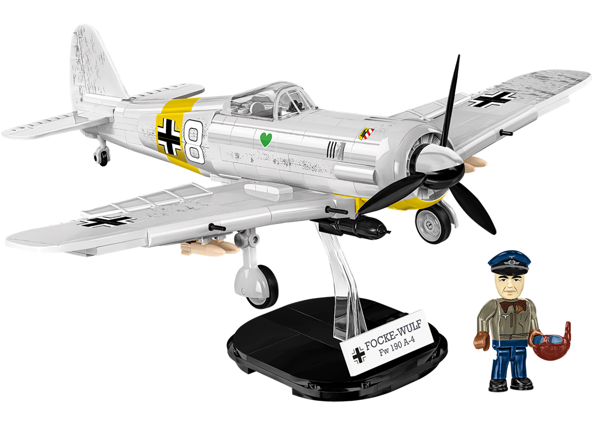 Německý stíhací letoun Focke-Wulf FW 190 A-4 COBI 5775 - World War II 1:32