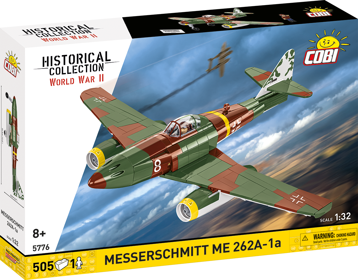 Německý proudový stíhací letoun Messerschmitt ME 262A -1a COBI 5776 - World War II 1:32
