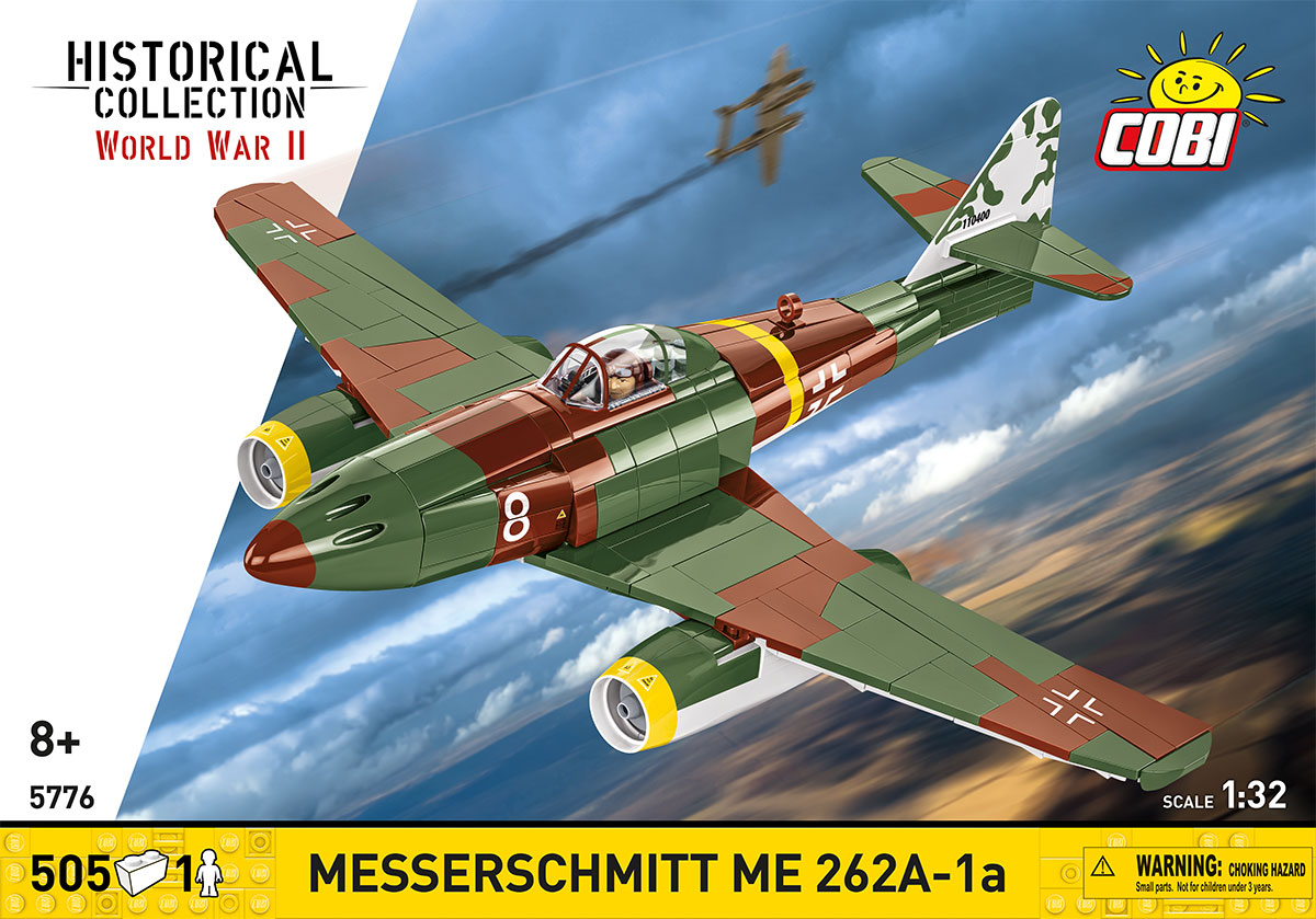 Německý proudový stíhací letoun Messerschmitt ME 262A -1a COBI 5776 - World War II 1:32