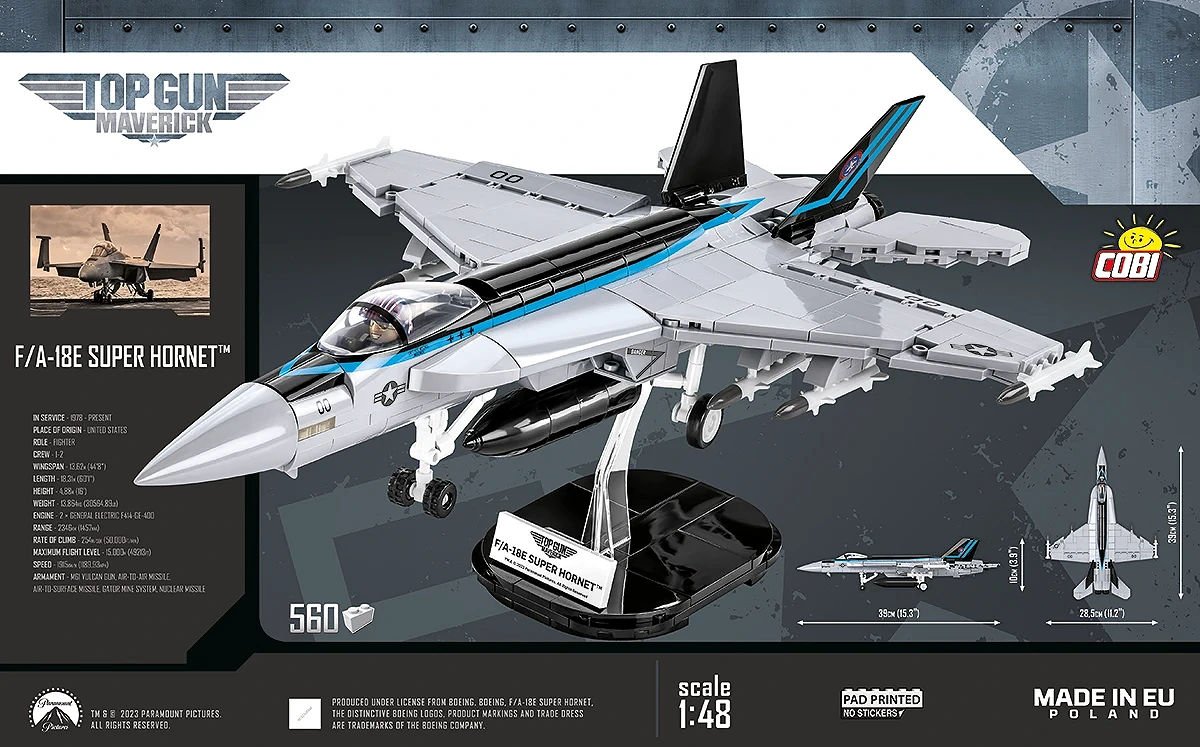 Mehrzweckkampfflugzeug F/A-18C HORNET COBI 5819 - Armed Forces - kopie