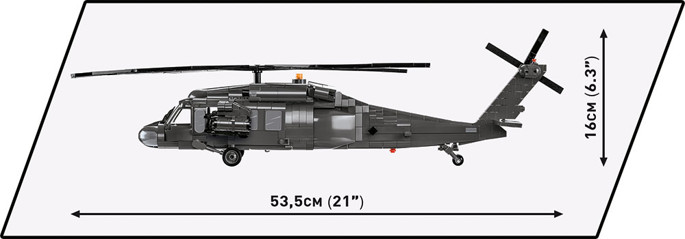 Americký bitevní vrtulník AH-64 Apache COBI 5808 - Armed Forces - kopie