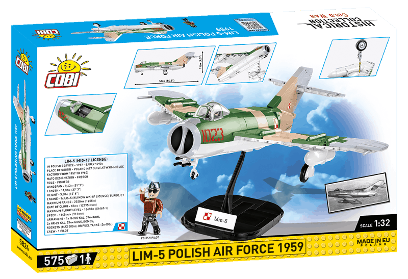 Polský stíhací letoun LIM-5 (MIG-17F) COBI 5824 - Cold War