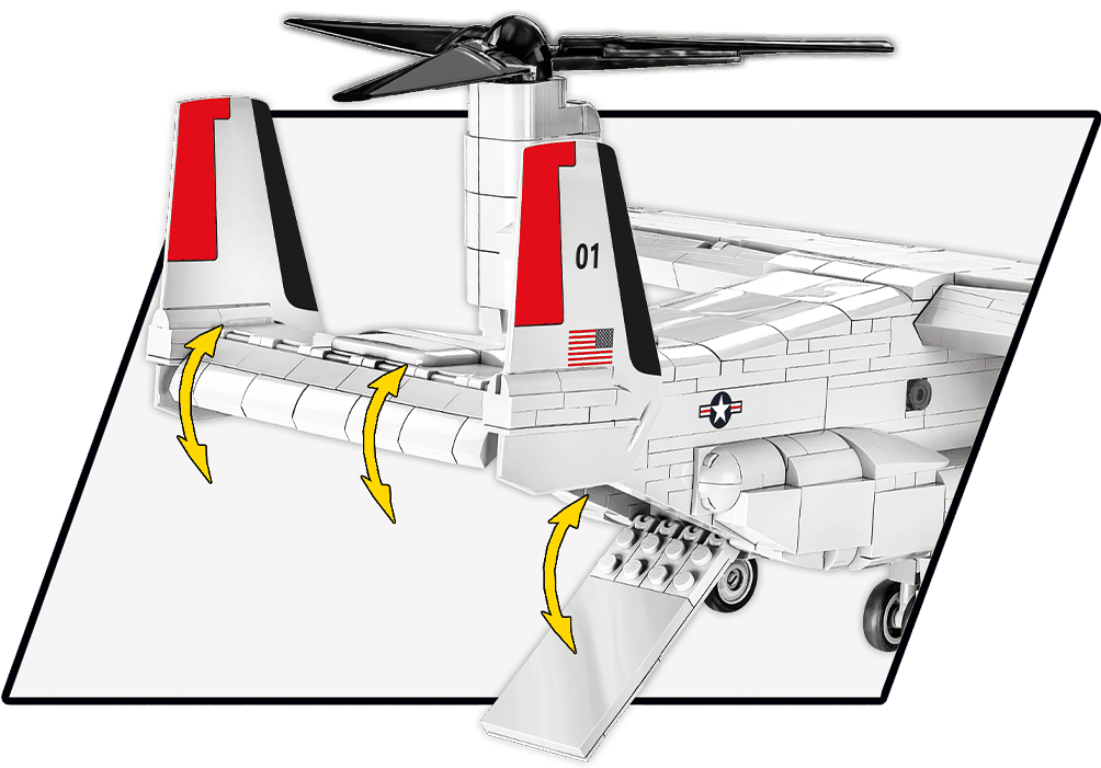 Americký konvertoplán Bell Boeing V-22 Osprey COBI 5835 - Armed Forces