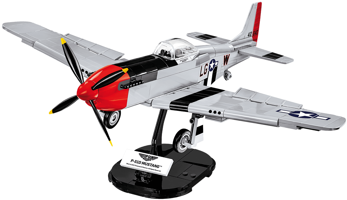 American fighter aircraft North American P-51D Mustang COBI 5846 TOP GUN  Maverick
