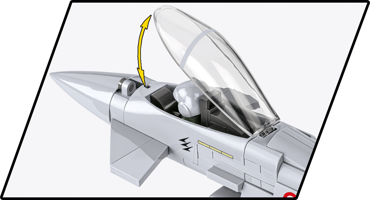 Víceúčelový stíhací letoun Eurofighter TYPHOON COBI 5848 - Armed Forces 1:48 - kopie