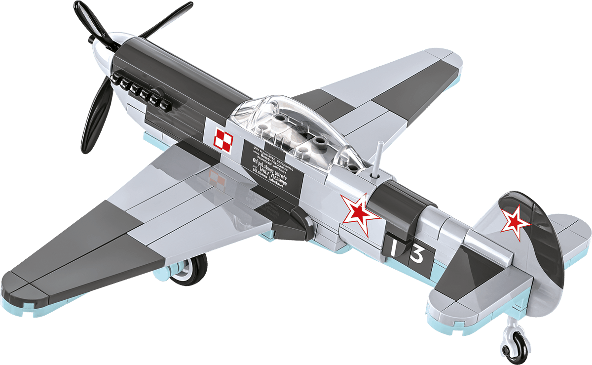 Ruský stíhací letoun Jakovlev JAK-3 COBI 5862 - World War II 1:48 - kopie