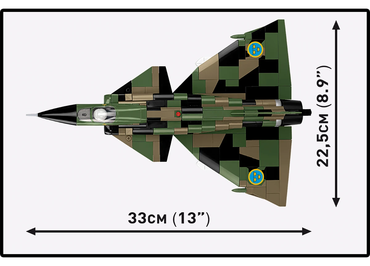 Swedish multirole combat aircraft SAAB JAS 39 Gripen E COBI 5820 - Armed Forces - kopie