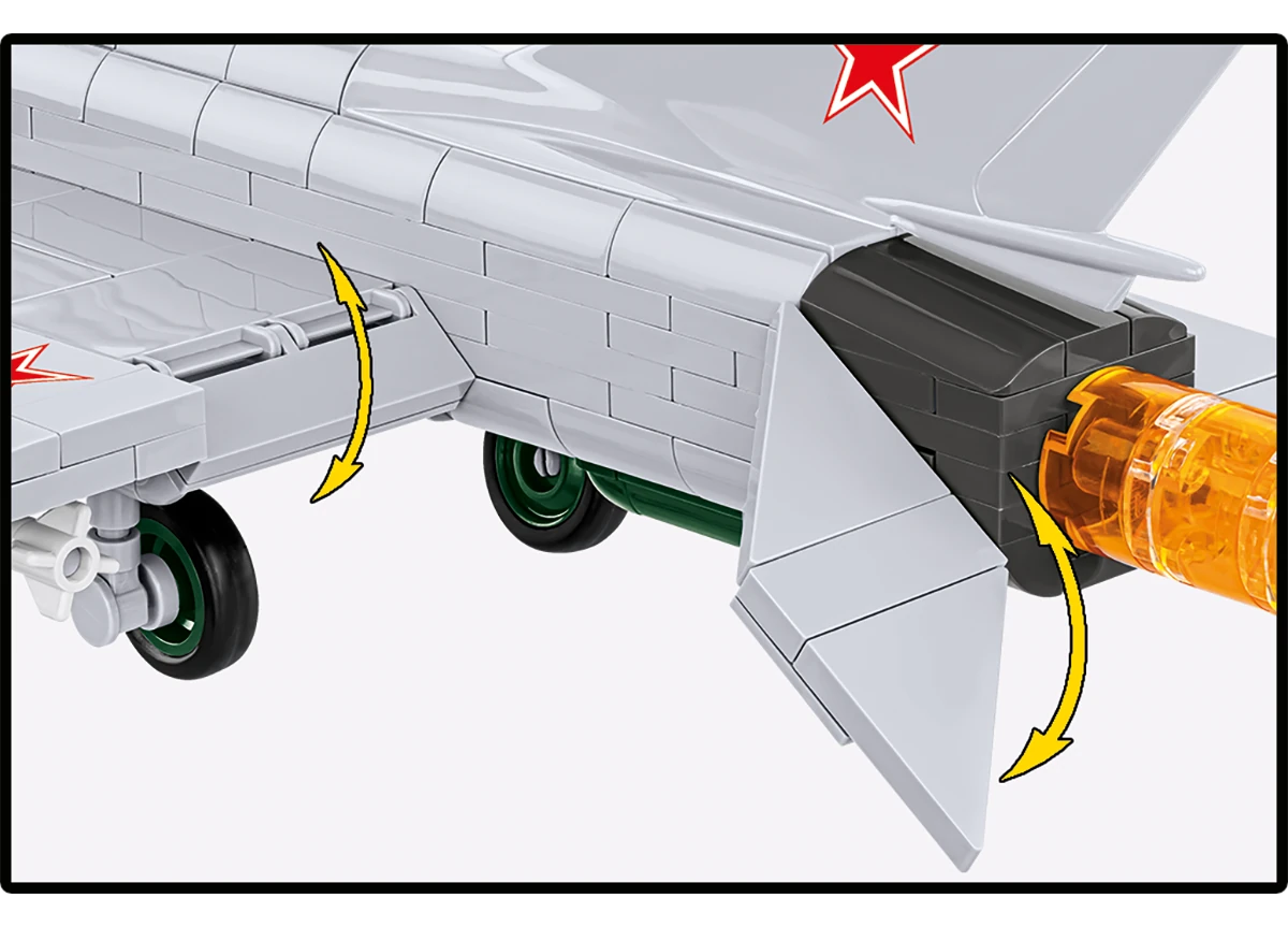 Russisches Kampfflugzeug MiG-21 COBI 5919 - Armed Forces 1:48 - kopie