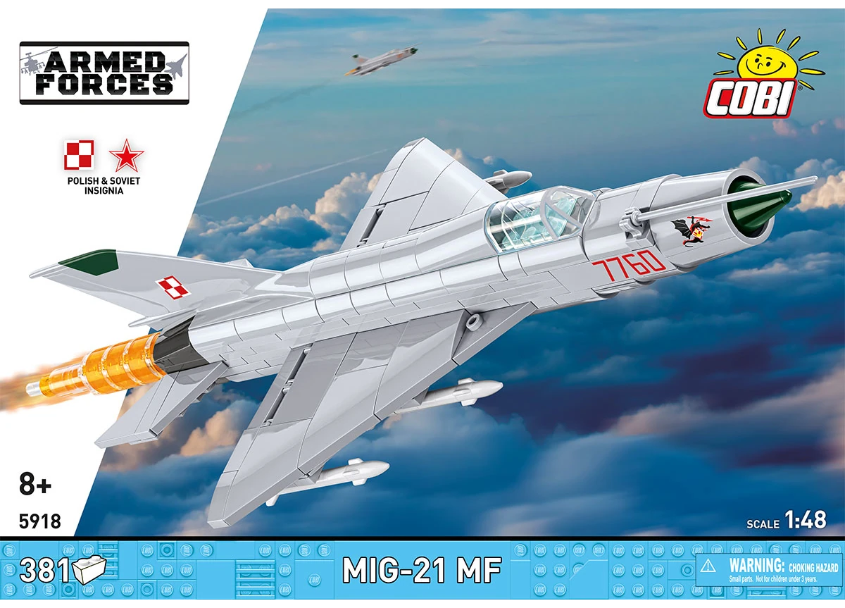 Russisches Kampfflugzeug MiG-21 COBI 5919 - Armed Forces 1:48 - kopie