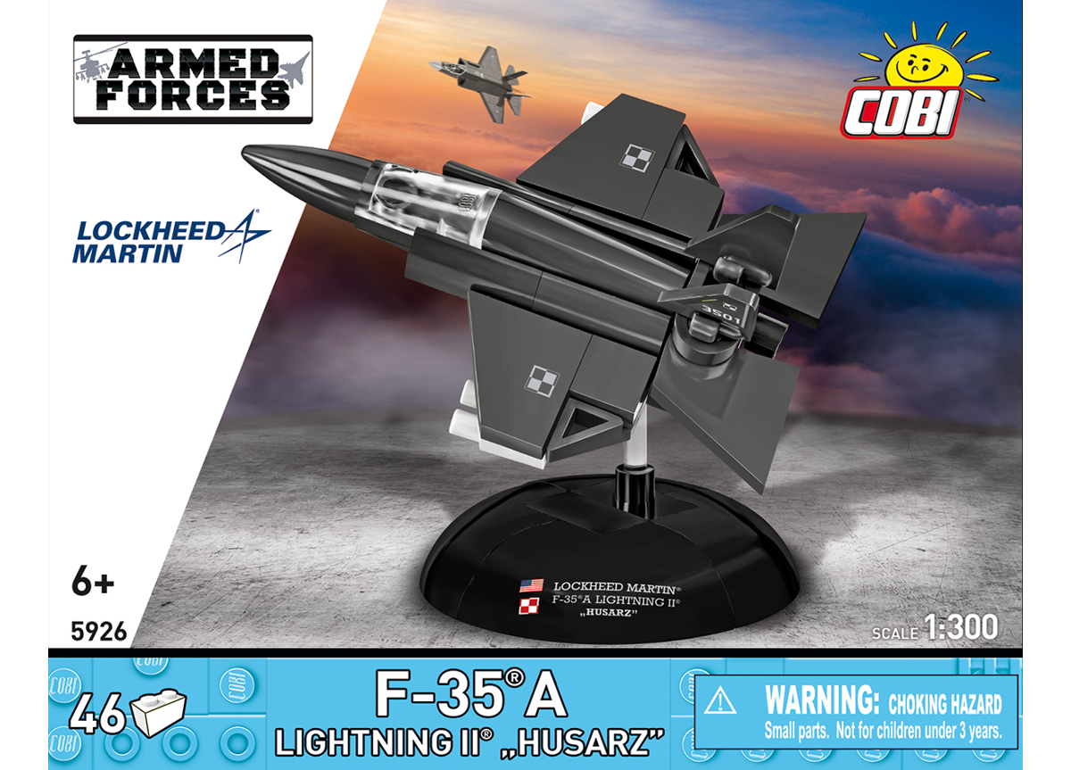 Mini-Düsenjäger F-35A Lightning II Hussarz COBI 5926 Streitkräfte