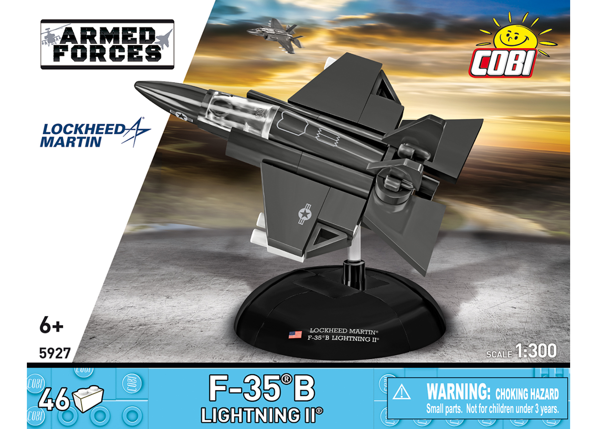 Mini jet fighter F-35B Lightning II COBI 5927 Armed Forces 1:300