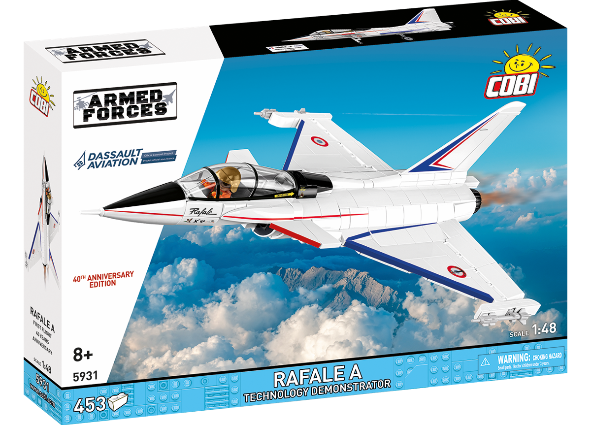 Francouzský víceúčelový stíhací letoun Dassault Rafale A COBI 5931 - Armed Forces 1:48