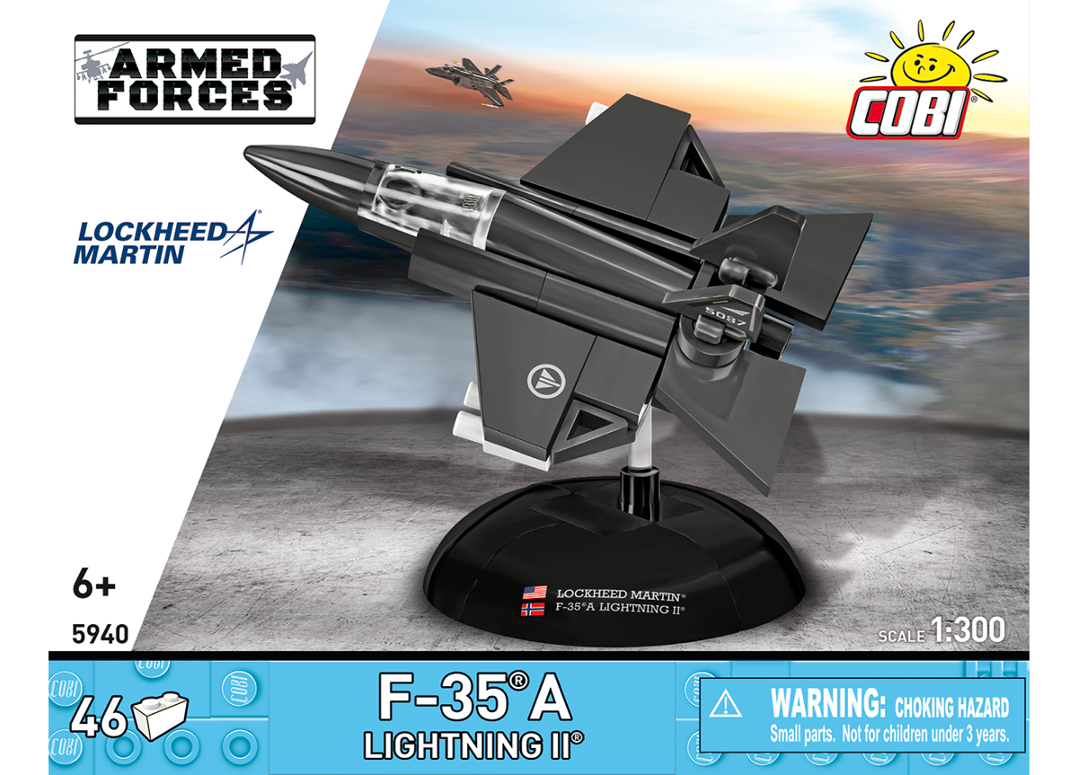Mini-Kampfjet F-35A Lightning II COBI 5940 Streitkräfte 1:300