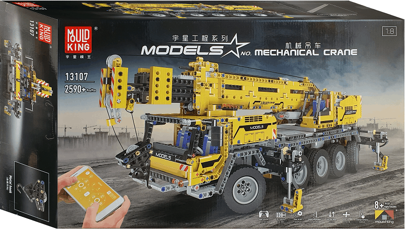 Mechanický jeřáb R/C Mould king model -13107