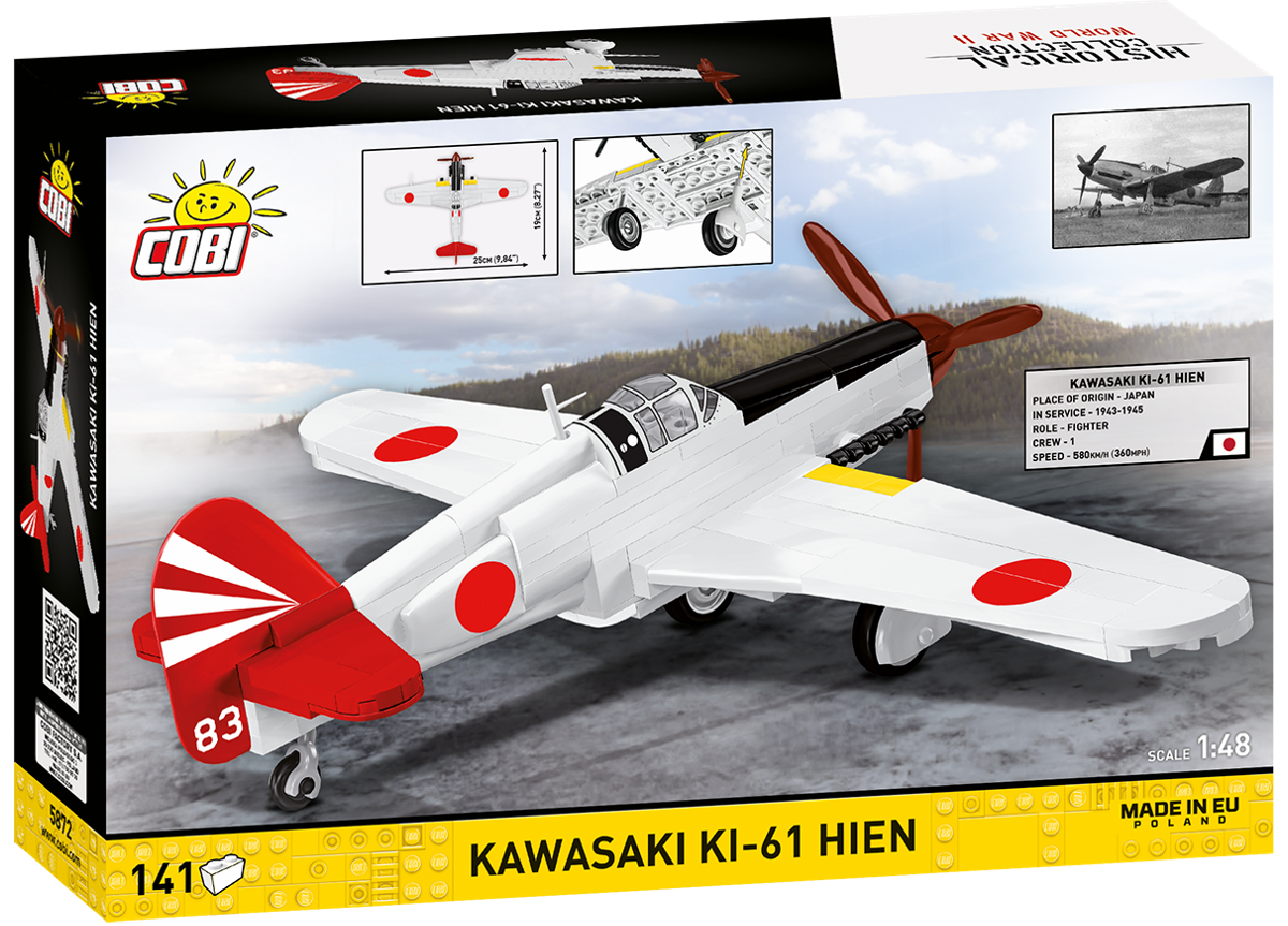 Japonský stíhací letoun Kawasaki KI-61 Hien COBI 5872 - World War II 1:48