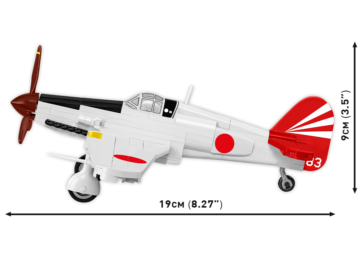 Japonský stíhací letoun Kawasaki KI-61 Hien COBI 5872 - World War II 1:48