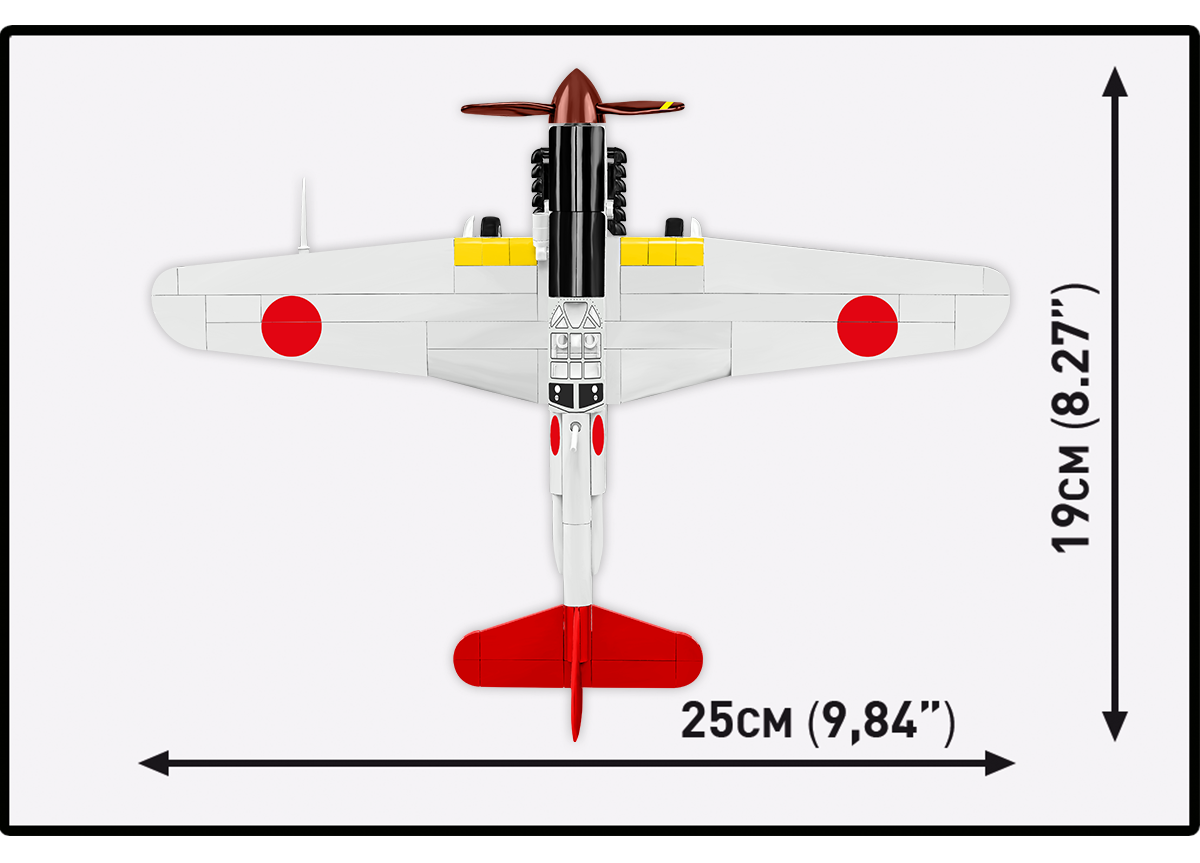 Japonský stíhací letoun Kawasaki KI-61 Hien COBI 5872 - World War II 1:48
