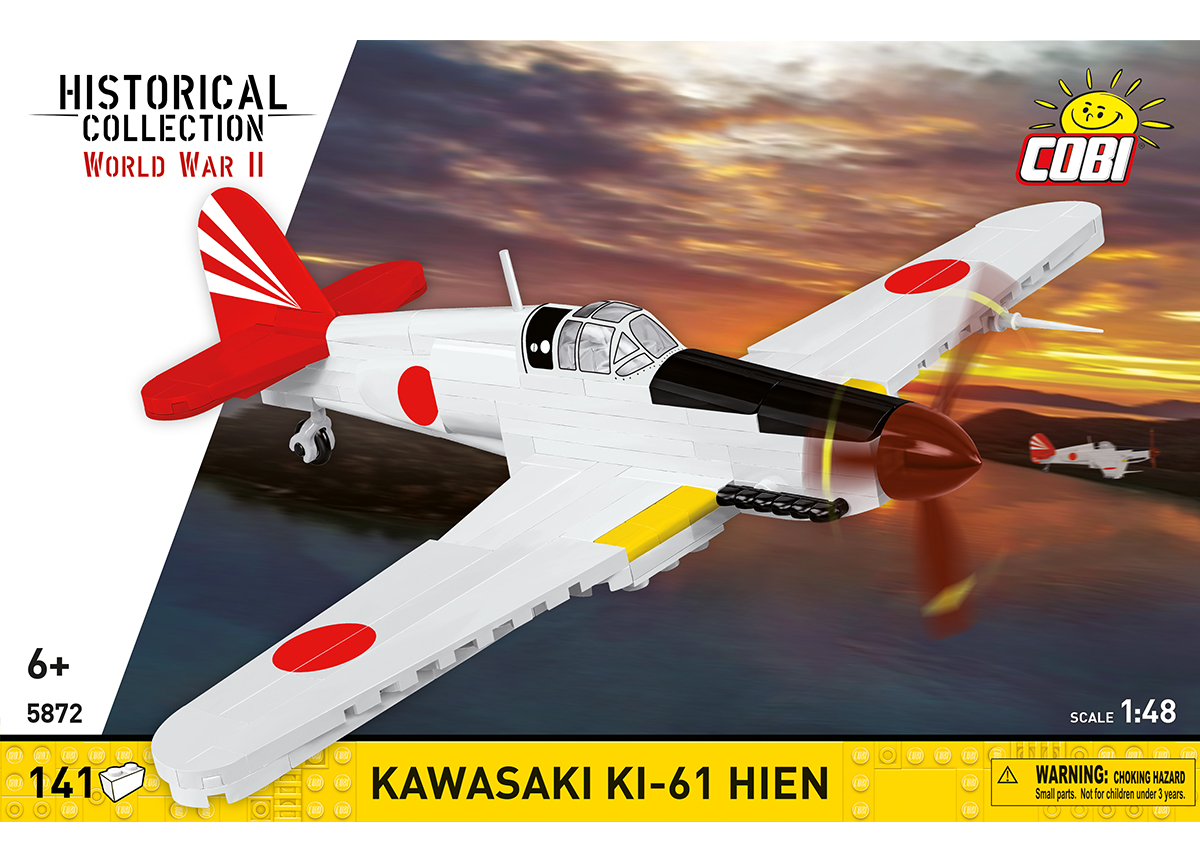 Japonský stíhací letoun Kawasaki KI-61 Hien COBI 5872 - World War II 1:48