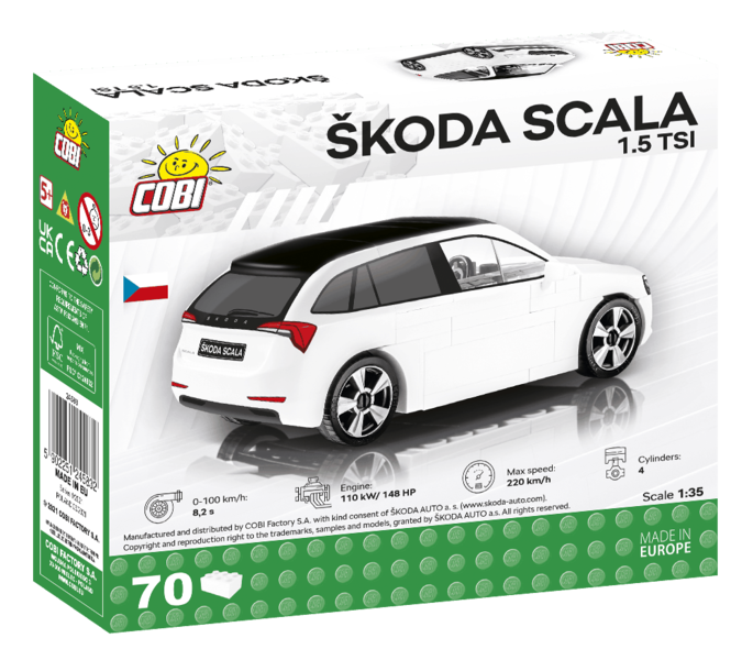 Stavebnice modelu Škoda Scala 1.5 TSICOBI 24583