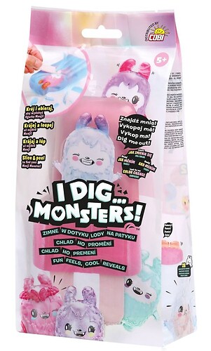 Příšerka ukrytá ve zmrzlině - I dig monsters
