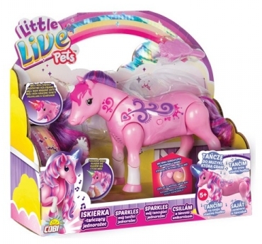Jiskřička - Můj tančící jednorožec Sparkles COBI MO 28683 - Little LIv