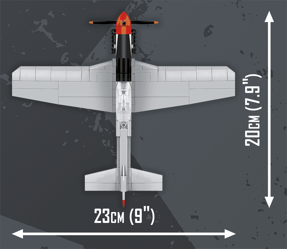 Americký stíhací letoun North American P-51D Mustang COBI 5847 - TOP GUN Maverick  1:48