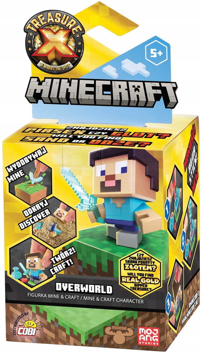 Treasure X, Minecraft Caves & Cliffs Ender Dragon, 20 Levels of Adventure,  Boys, Ages 5+ 