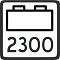 2300 dílů