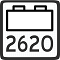 2620 dílů