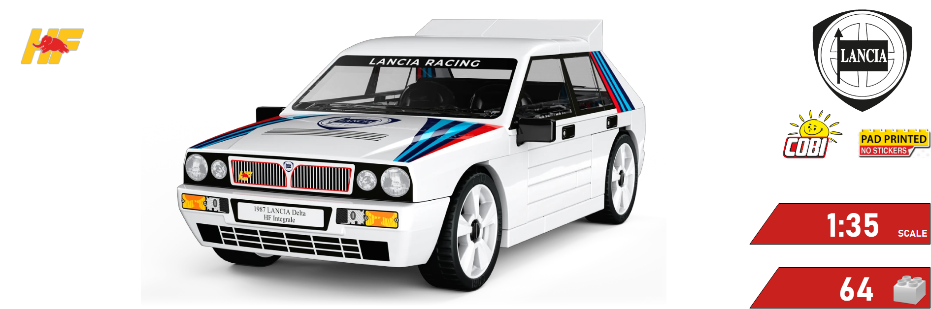 banner Lancia Delta HF Integrale COBI 24509A | Cobishop.cz
