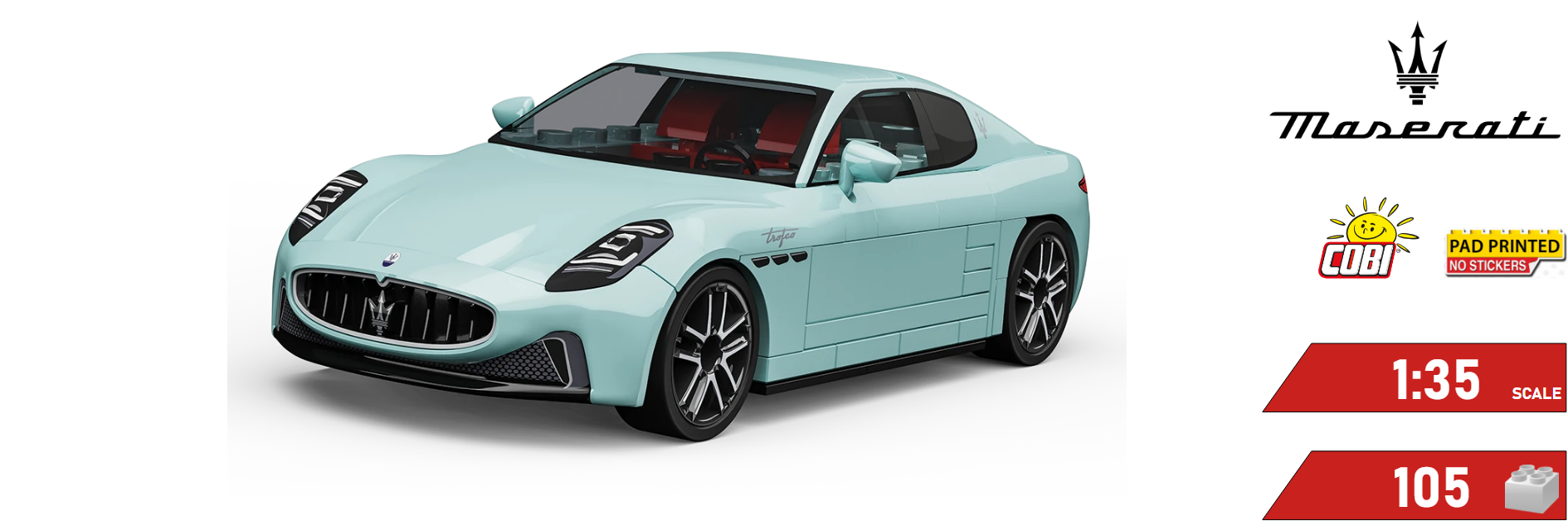 banner automobil Maserati GranTurismo Trofeo COBI 24577 | Cobishop.cz