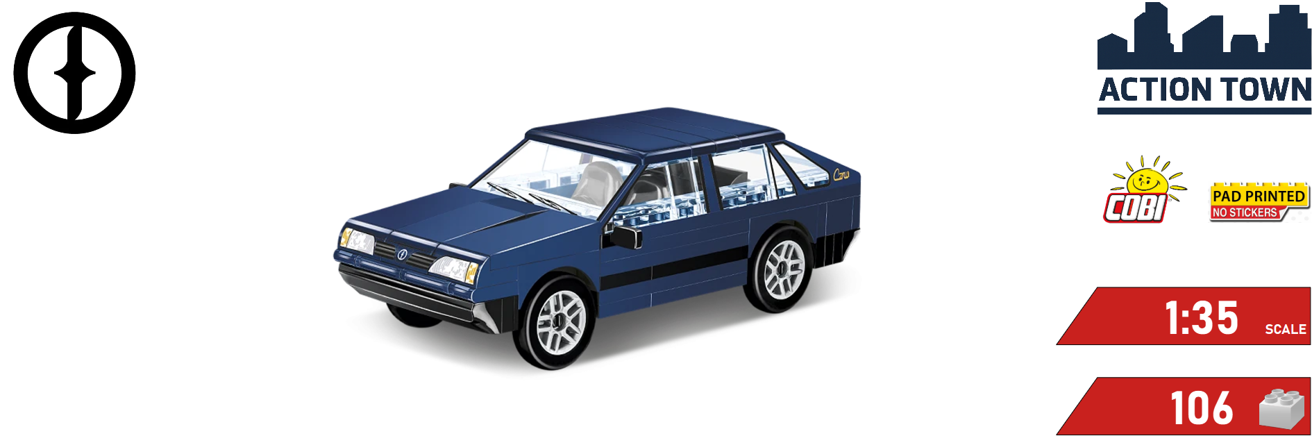 Automobil FSO Polonez 1,6 Caro COBI 24589 | Cobishop.cz