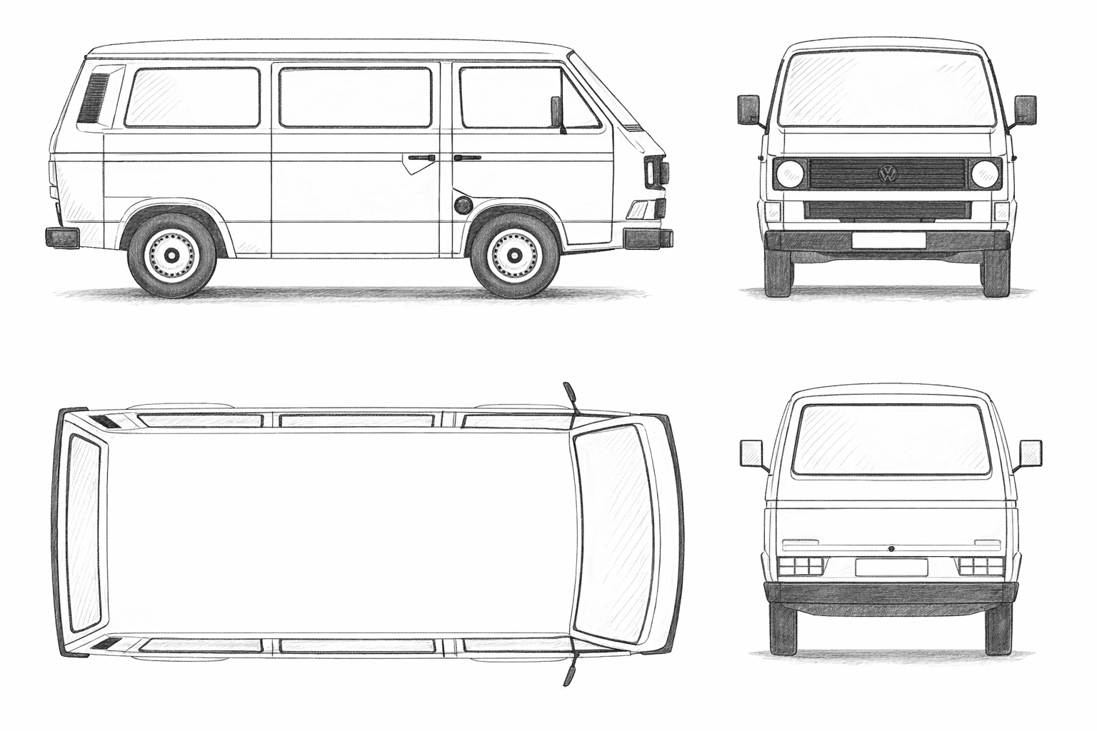 diagram VW T3 COBI 24634 | Cobishop.cz