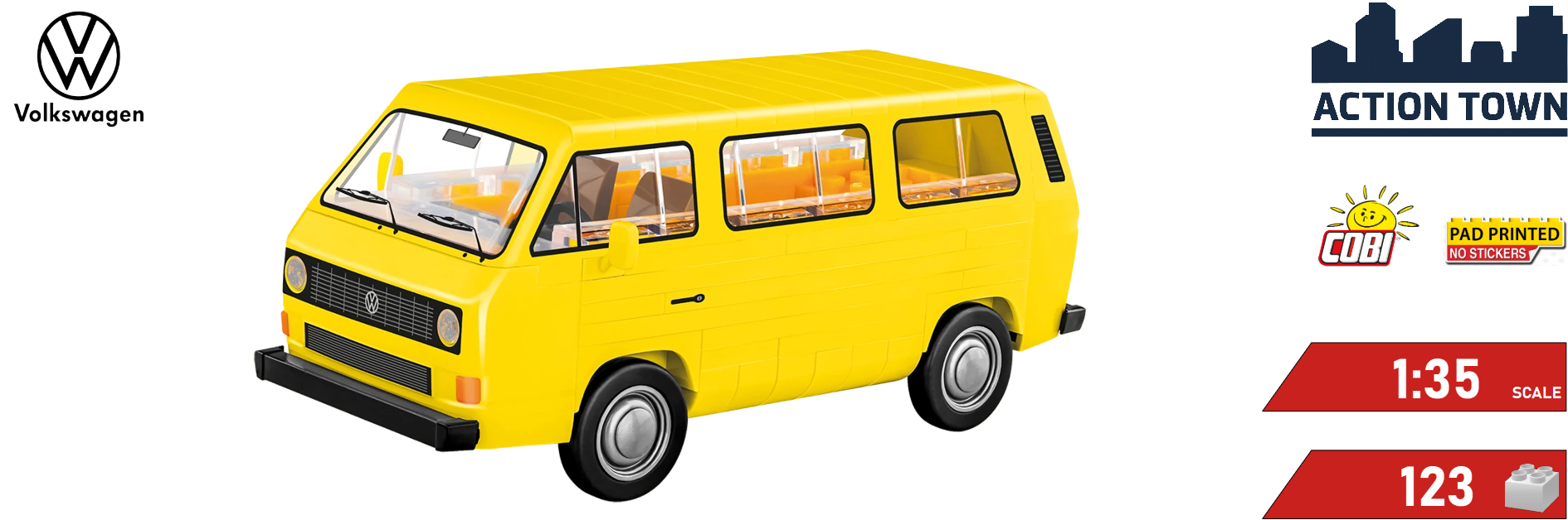 Automobil Volkswagen T3 COBI 24634 | Cobishop.cz