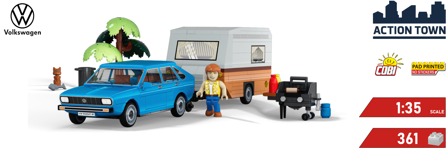 banner automobil VW Passat B1 & caravan COBI 24643 | Cobishop.cz