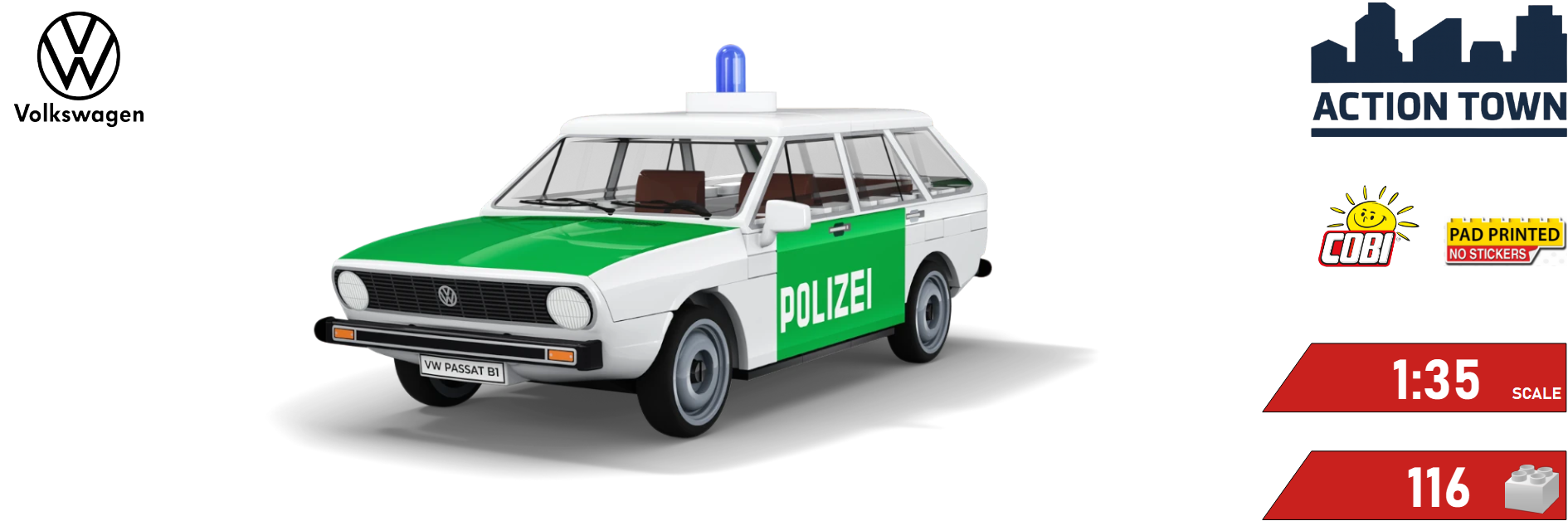 Automobil Volkswagen Passat B1 Variant Polícia | Cobishop.cz