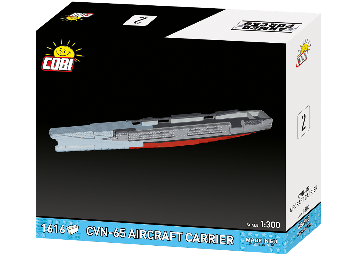 Vnitřní balení - krabice č. 2 střední a zadní část kýlu