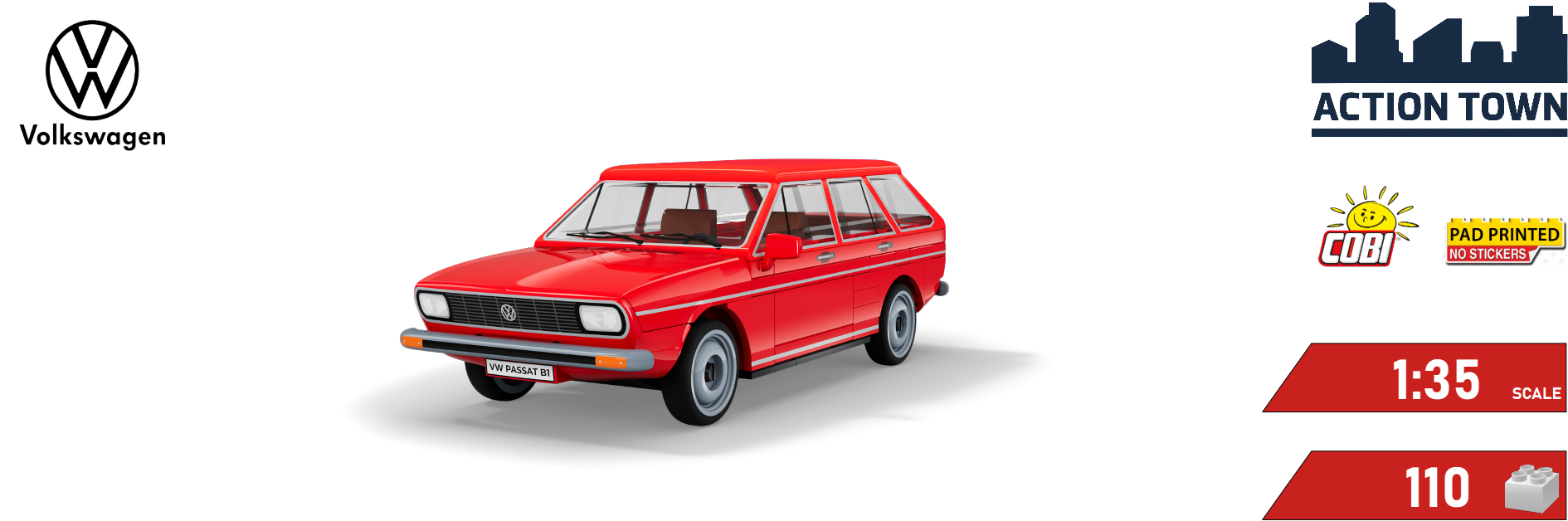 Automobil Volkswagen PASSAT B1 variant COBI 24641 | Cobishop.cz