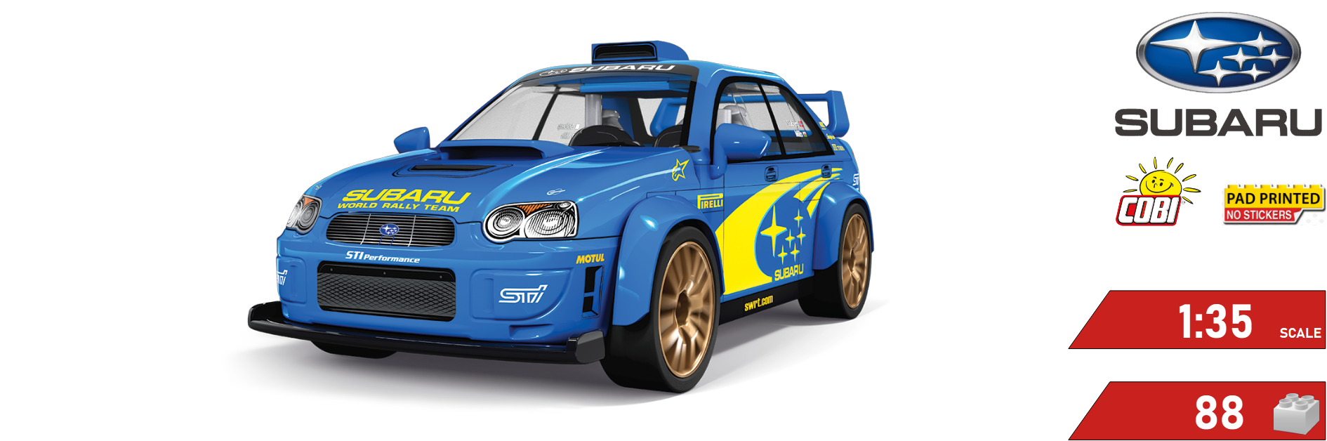 banner Subaru Impreza WRC 2003 COBI 24650 | Cobishop.cz