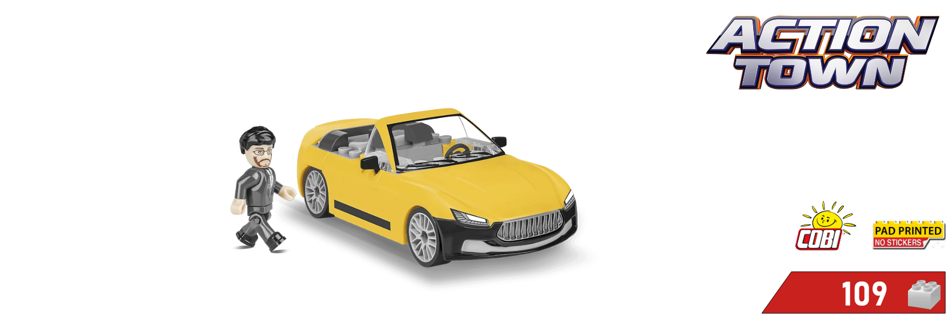 banner sportovní automobil COBI 1804 | Cobishop.cz